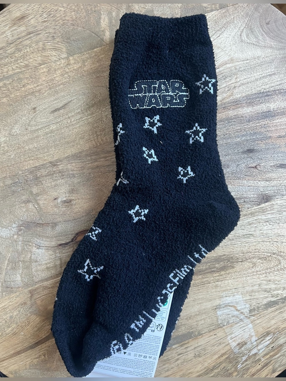 Star Wars Cozy Crew Socks with Star Print